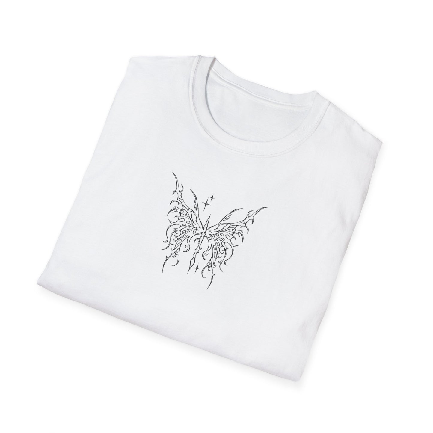 Gothic Butterfly Art T-Shirt