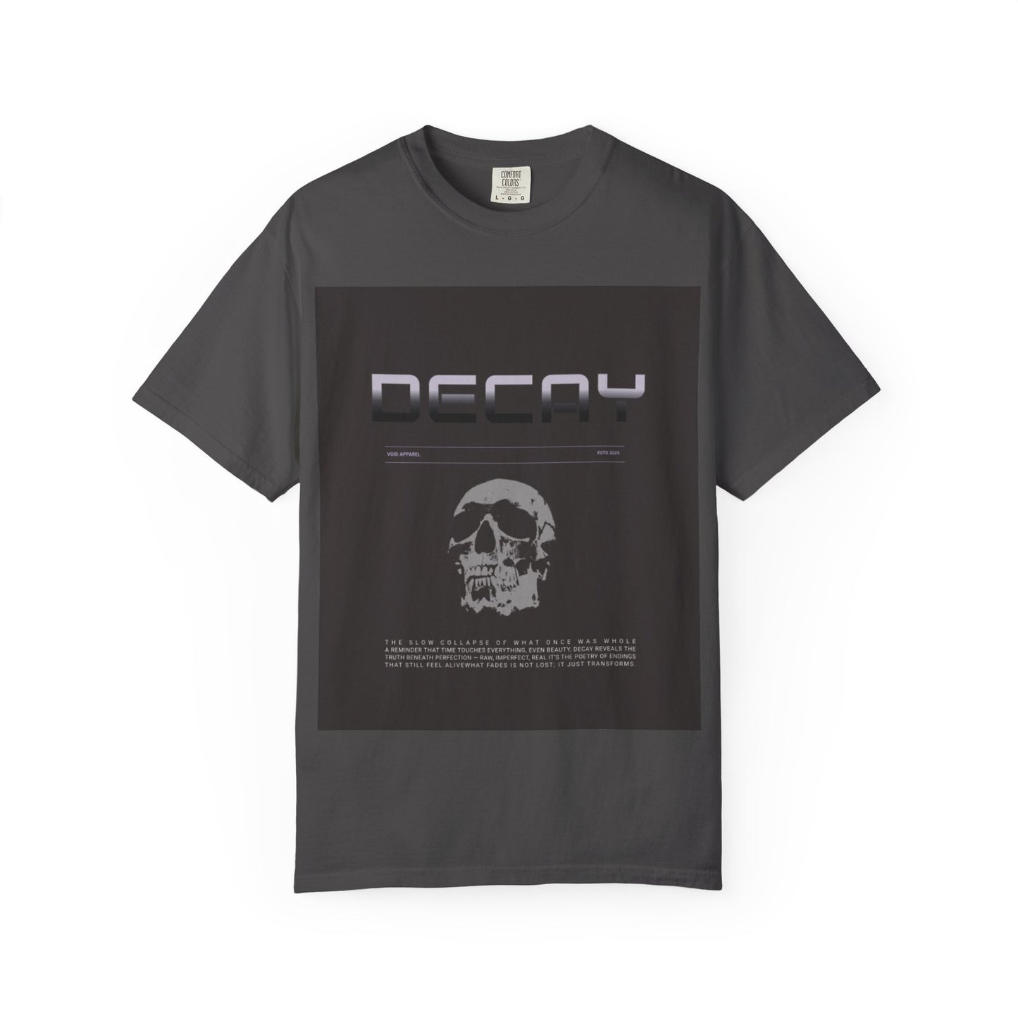 “DECAY” Oversized Graphic Tee