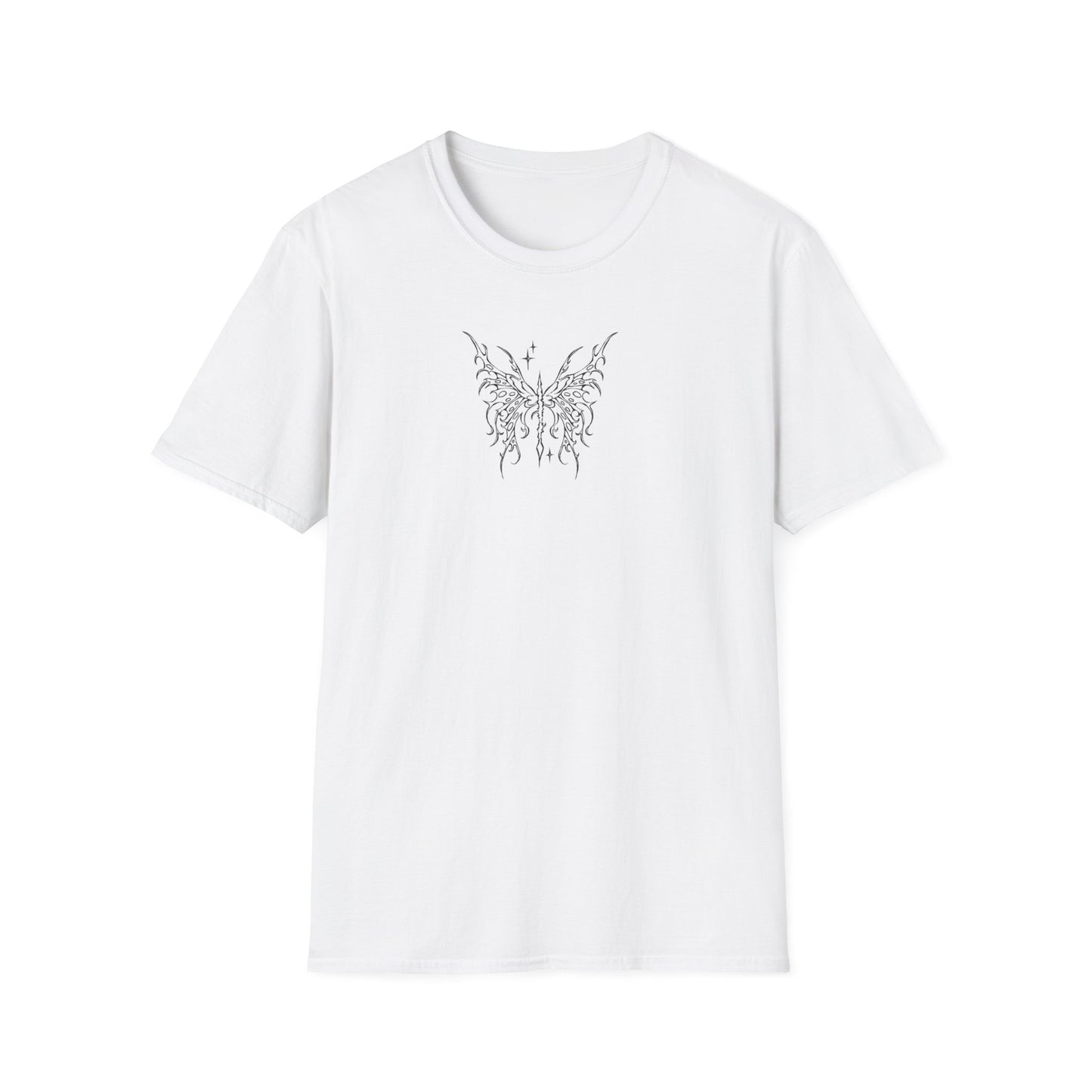 Gothic Butterfly Art T-Shirt