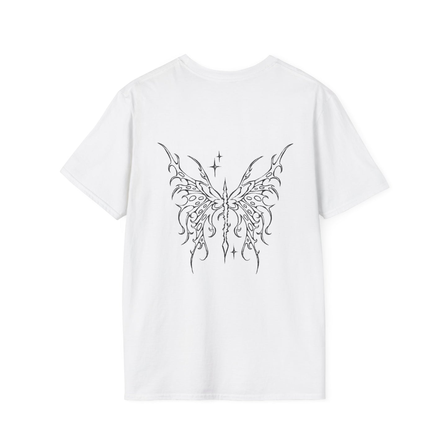Gothic Butterfly Art T-Shirt