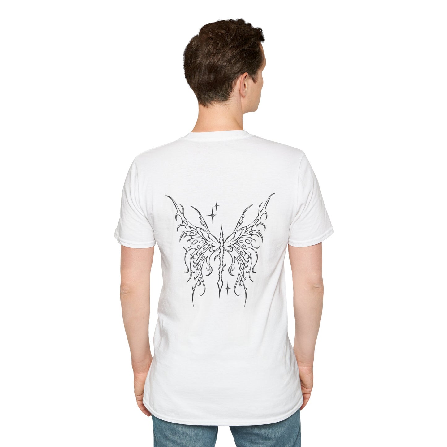 Gothic Butterfly Art T-Shirt